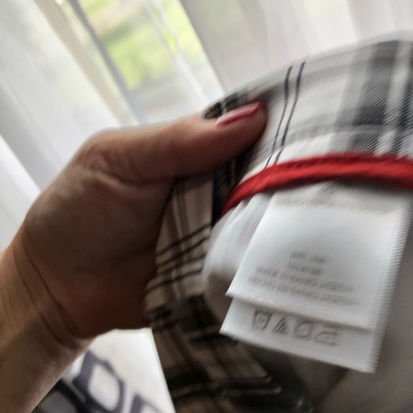 Men’s Shorts size 36 Haggar H26 B&W plaid shorts - Picture 4 of 8